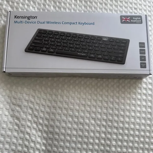 Multi-Device Dual Wireless Compact Keyboard