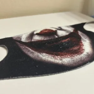 Graphic cloth joker face mask - Image 2