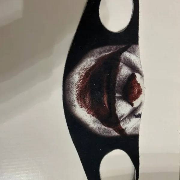 Graphic cloth joker face mask