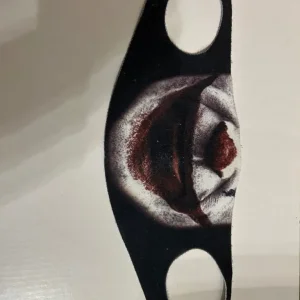 Graphic cloth joker face mask
