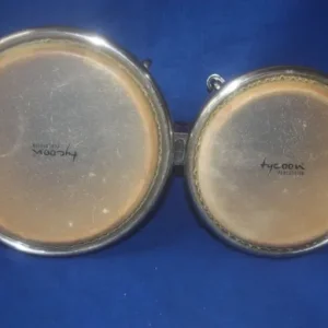 Tycoon Master Handcrafted Original Series Bongos Chrome Rims 7in + 8.1/2in Great Condition £100 ono - Image 7