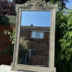 Wonderful French Antique 19th Century Carved Mirror – Great Condition - Image 3