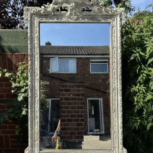 Wonderful French Antique 19th Century Carved Mirror – Great Condition - Image 4