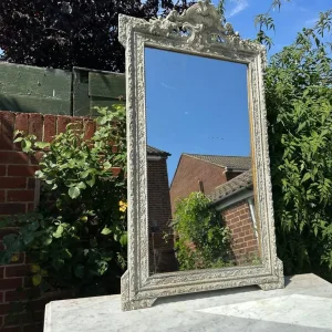 Wonderful French Antique 19th Century Carved Mirror – Great Condition - Image 7