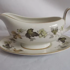 Royal Doulton Larchmont Gravy Boat and Saucer set