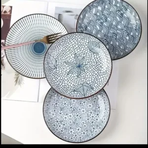 New & boxed - 4 ceramic plate set - Image 6