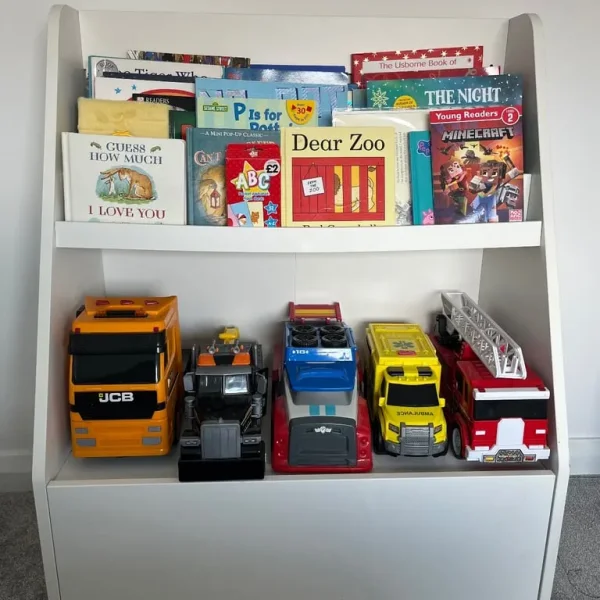 Ikea BERGIG toy and book storage
