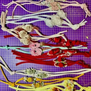 handmade soft trousers for newborn babies - Image 4