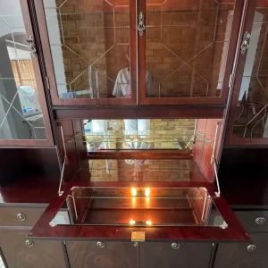 Display Cabinet with Cocktail Bar - Image 2