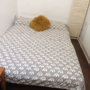 IKEA NYHAMN 3 SEAT sofabed, with mattress, mattress protecter, grey cover plus LYCKSELE storage - Image 6