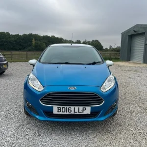 2016 Ford Fiesta 1.0 EcoBoost Zetec Blue 5-door Hatchback Petrol Manual - Image 2