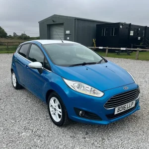 2016 Ford Fiesta 1.0 EcoBoost Zetec Blue 5-door Hatchback Petrol Manual