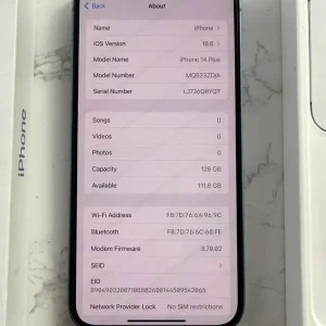 ✅📲IPHONE 14 PLUS 128GB UNLOCKED IN BLUE BOXED NEW MAGSAFE CASE - Image 3