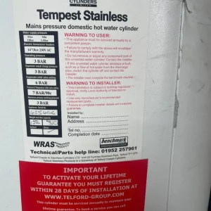 Hot water cylinder - Image 2