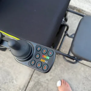 Glebe The Ultra Comfort Elite YE200R Portable Folding Powerchair - Image 5