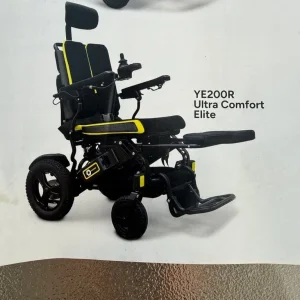 Glebe The Ultra Comfort Elite YE200R Portable Folding Powerchair - Image 6