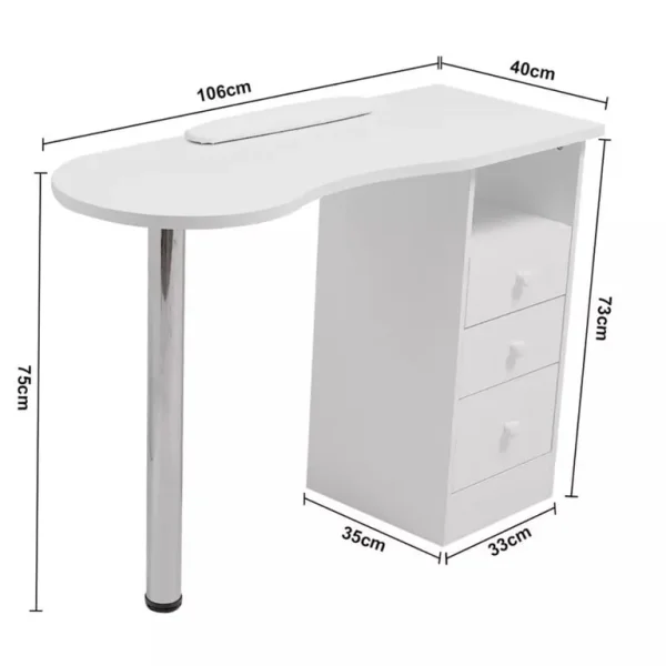 nail desk/vanity table