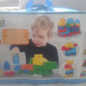 2 X LIKE NEW BAGS INFANT MEGA BLOKS - Image 2