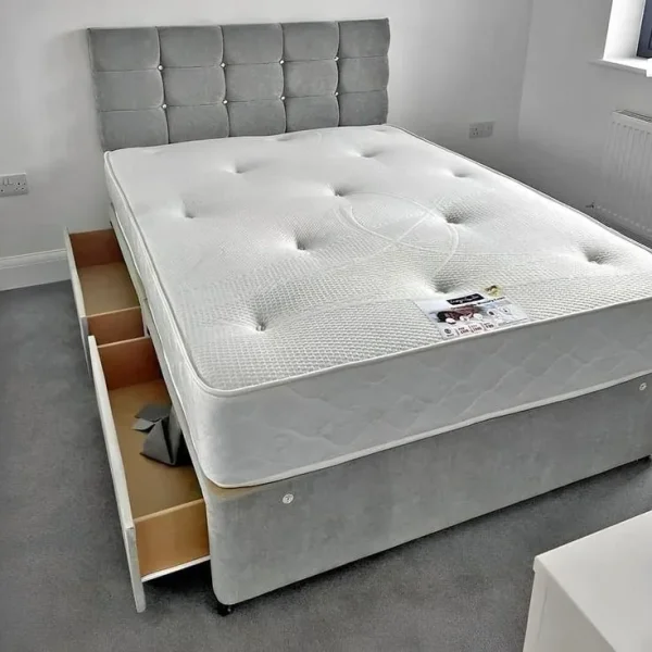 Order Double Size Divan Bed + Mattress & Storage – Quick Delivery & Cash on Delivery>>>