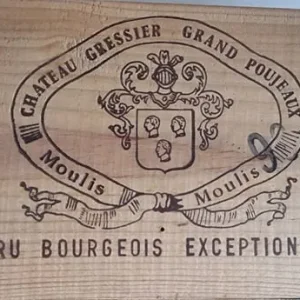 Genuine French vintage wooden wine crates - Image 6
