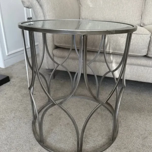 Mirror side table