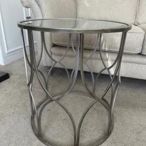 Mirror side table