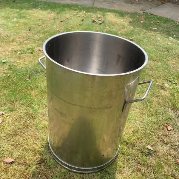 Very large Stainless steel pot