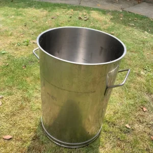 Very large Stainless steel pot