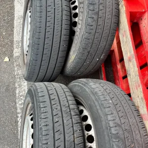 16” Vw transporter steels used original wheels tyres spares repairs - Image 2