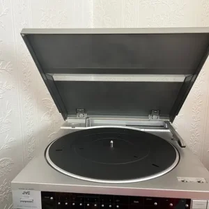 rare vintage JVC stacked stereo system / record and cassette players & two speakers - open to offers - Image 5