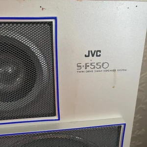 rare vintage JVC stacked stereo system / record and cassette players & two speakers - open to offers - Image 7
