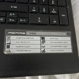 Acer Aspire 5742Z Laptop, Laptop only no charger - Image 5