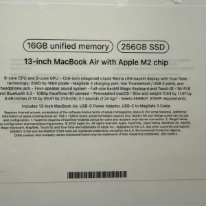 NEW Apple MacBook Air 13.6"- M2, 16 GB RAM, 256 GB SSD, warranty - Image 4