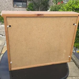 Large Solid Pine Wooden Bathroom Cabinet / Wall Cabinet - Good condition - Image 6