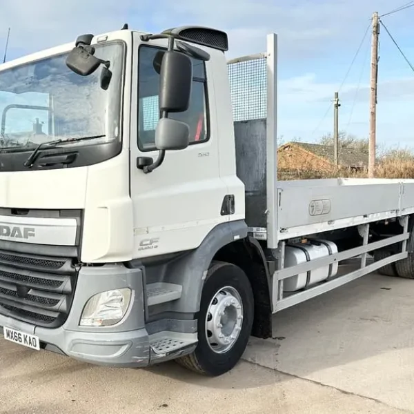 2017 DAF CF65,260 ALLOY DROPSIDE SCAFFOLDING 18 TON EURO-6 U-LEZ DAY CAB