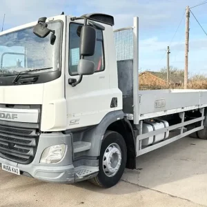 2017 DAF CF65,260 ALLOY DROPSIDE SCAFFOLDING 18 TON EURO-6 U-LEZ DAY CAB