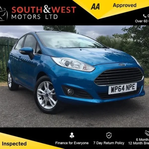 2014 Ford Fiesta 1.0 Zetec Hatchback 5dr Petrol Manual Euro 5 (s/s) (80 ps) Hatchback Petrol Manual