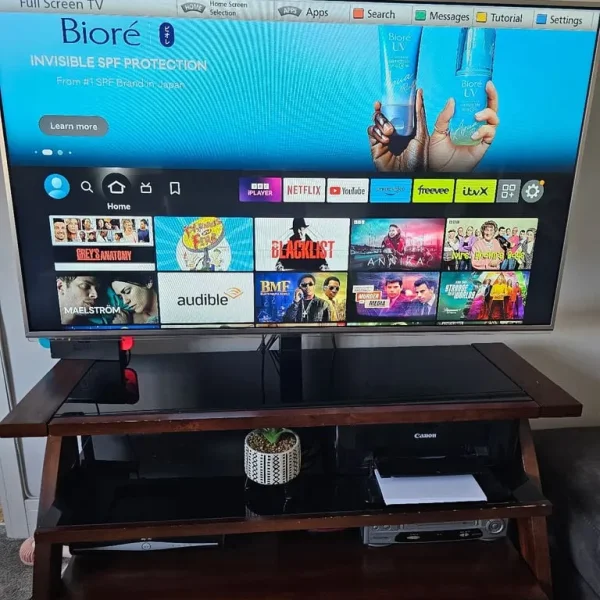 Adjustable Height TV stand