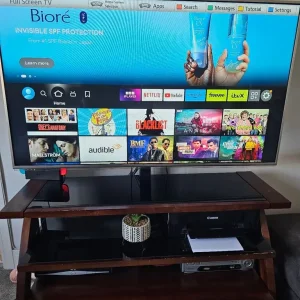 Adjustable Height TV stand