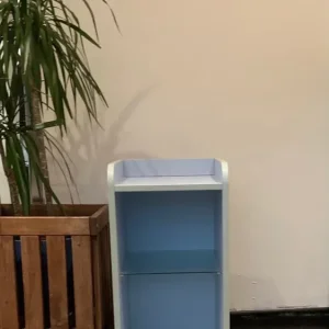 IKEA-Side cabinet with Glass shelves and Castors - Image 2