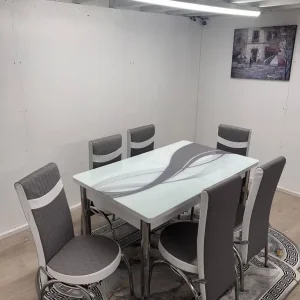 Dining table with 4 chairs - Image 3