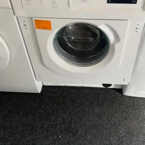 📲white hotpoint fully integrated washing machine