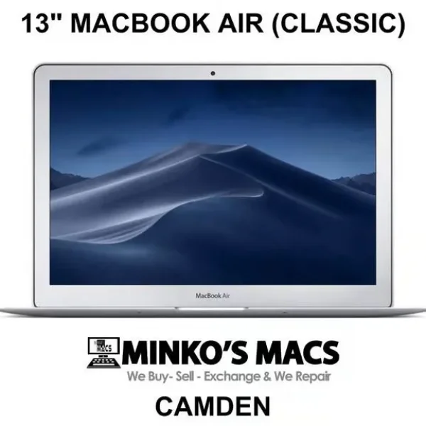 Apple MacBook Air 13' Core i5 1.8Ghz 8GB Ram 128GB SDD Vectorworks Adobe Suite 2022 Microsoft Office