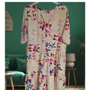 BNWOT Bodyflirt for Bonprix above the knee Floral short sleeve Dress Euro 44-46 fits UK 16-18 🇬🇧 - Image 7