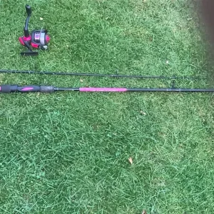 Pink fishing rod and reel - Image 5