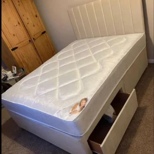 Brand New Divan Double Bed With Mattress In Amazing Design Order Now ~~ ASAP Delivery