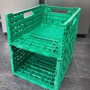 Collapsable stackable storage crates - Image 2