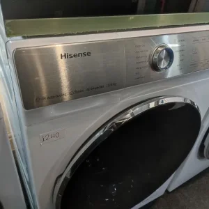 ➡️SAME DAY DELIVERY AVAILABLE⬅️ WHITE 10KG HISENSE AUTO DOSING STEAM WASHER DRYER NOW £220! - Image 2