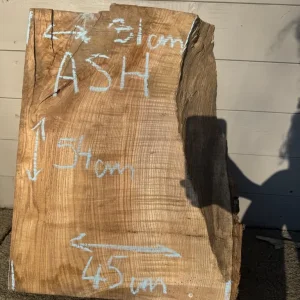 Live Edge Ash Timber Slab Klin Dry - Image 2