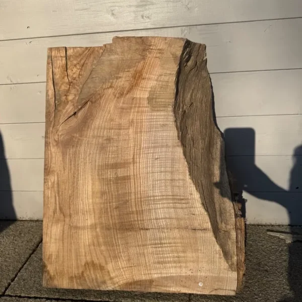 Live Edge Ash Timber Slab Klin Dry
